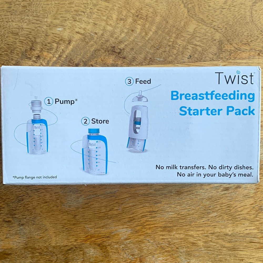 New in box - Kiinde Twist Breast Feeding Starter Pack